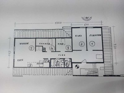 - provisionsfrei ! - gepflegte 5-Zimmer Dachgeschosswohnung in Fellbach