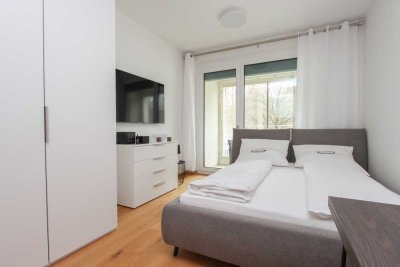 Praktisch möbliertes 1-Zimmer-Apartment mit Loggia