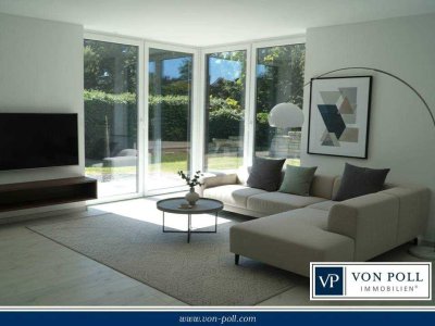 Modernisierte Erdgeschosswohnung mit Terrasse und Garten