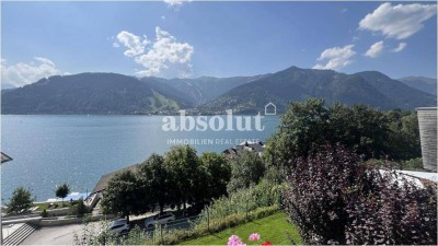 Attraktive Liegenschaft in schöner, sonniger Hanglage, mit 100 % Seeblick und exkl. Seegrund-Nutzung