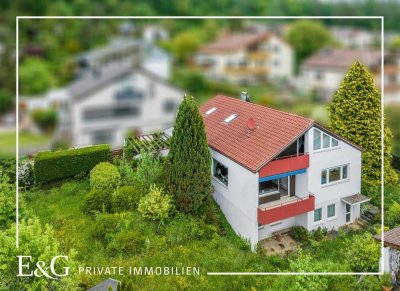 Freistehendes Einfamilienhaus mit Garten in herrlicher Aussichtslage von Reichenbach/Fils