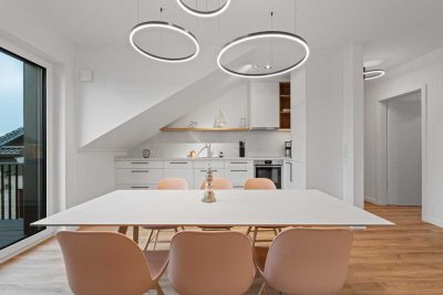 Charmante Ferienwohnung mit Balkon | Dachgeschoss KFN Standard