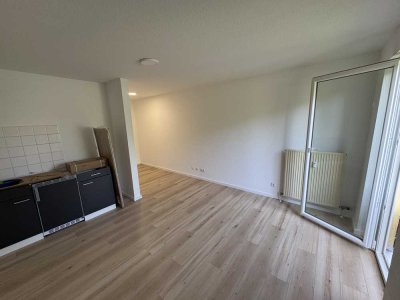 Charmante 1-Zimmer-Erdgeschosswohnung mit Außensitzplatz & neuer Einbauküche – frisch renoviert!