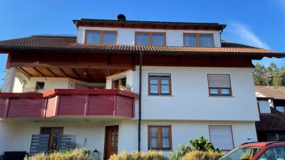Helle 3,5-Zimmer Dachgeschosswohnung mit Balkon in Dautmergen