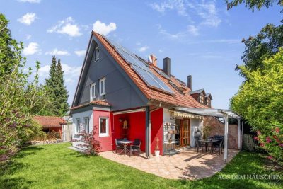 Doppelhaushälfte mit sonnigem Garten in Gräfelfing