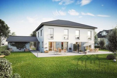 Miete sparen und Doppelshaus mit Wohnkeller bauen in Nürnberg Schweinau