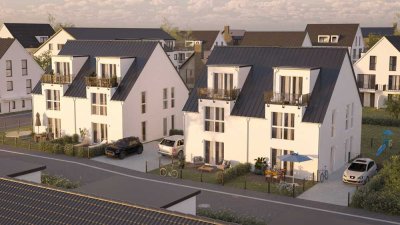 Neubau: Moderne Doppelhaushälfte mit A+ Energieeffizienz in Karben-Petterweil