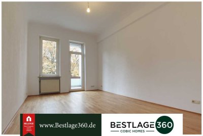 3-Zimmer-Altbauwohnung mit 2 Balkonen in Ffm.-Bornheim-Ostend