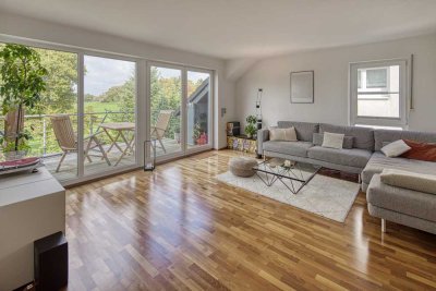 Stilvolle Maisonettewohnung mit Panoramablick in Aachen-Lichtenbusch