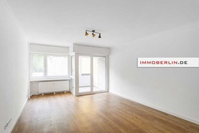 IMMOBERLIN.DE - Helle Wohnung mit Balkonloggia in Südrichtung & Tiefgaragenplatz