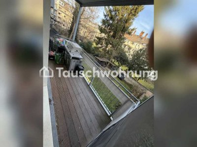 Tauschwohnung: Schöne helle 3 Zimmer Altbau-Wohnung mit Balkon