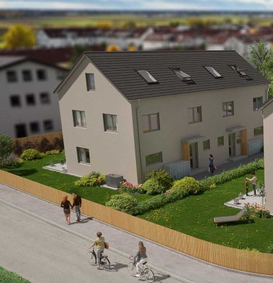 NEUBAU: Großzügige A+ Doppelhaushälfte in zentraler Lage von Wartenberg direkt vom Bauträger