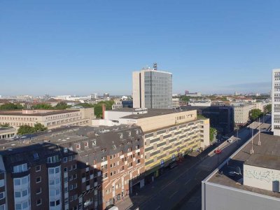 1-Zimmerappartement über den Dächern von Bremen