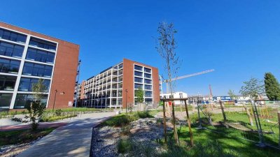 Attraktive Single-Loft-Wohnung in Bremen mit Balkon, Parkett und Fußbodenheizung