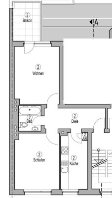 *****Ab sofort verfügbar! Charmante 2 Zimmer Wohnung in guter Lage von Mülheim an der Ruhr*****