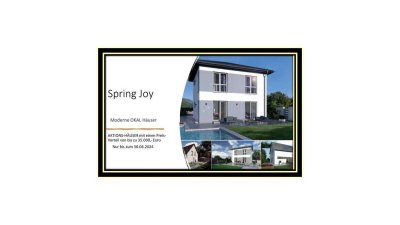 AKTIONSHAUS Spring Joy 2 - Die OKAL Premiumklasse: incl. Grundstück. DGNB-Zertifikat in Gold oder Pl