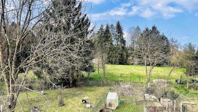 Exklusive Maisonettewohnung mit Charme und traumhaftem Ausblick auf eine grüne Oase