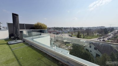 Luxuriöses Dachgeschossjuwel – Traumterrasse mit Rundumblick &amp; Jacuzzi | ZELLMANN IMMOBILIEN