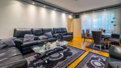 3-Zimmer-Wohnung mit zwei zusätzlichen Zimmern am Quellenplatz – moderne Ausstattung, U-Bahn-Nähe