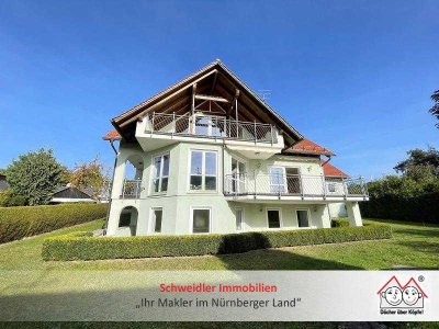 Schmuckstück am Land!!! TOP gepflegtes Familienanwesen mit ELW, 5 Balkonen & DoGa in Neunkirchen-OT