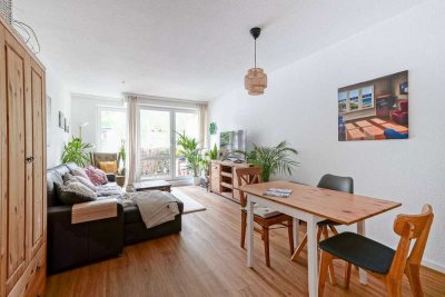 Solide Kapitalanlage: Vermietete 3-Zimmer-Wohnung mit Balkon und Aufzug