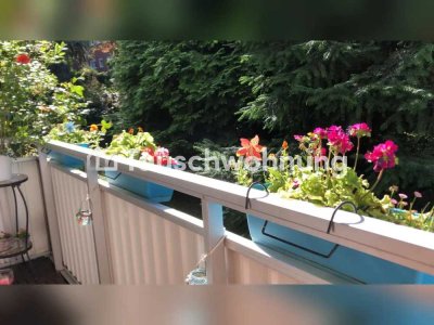 Tauschwohnung: Zentrale Lage mit Balkon und Blick ins Grüne