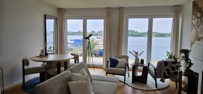 Traumwohnung am Wasser in Gehlsdorf