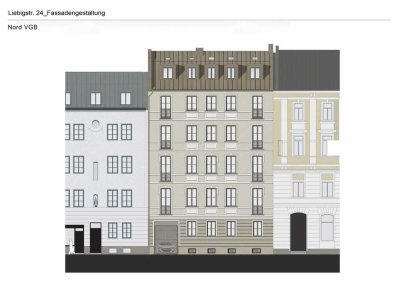 Feinstes Lehel - luxuriöse Penthouse-Wohnung mit 2 TG-Stellplätzen