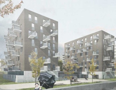 Vermietung ohne WBS, offener Grundriss mit Wohnküche