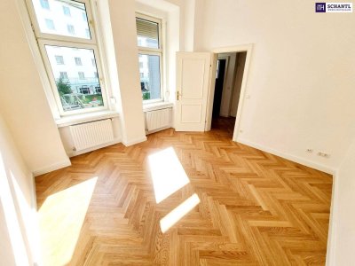 Stuck an der Decke. Gänsehaut im Herzen! 3 Zimmer und separate Küche in Bestlage in 1050 Wien! HIP und TRENDY die Gegend - Magisch schön das Altbauhaus - Ein MUST HAVE die Wohnung! TOP Infrastruktur + Beste öffentliche Anbindung!