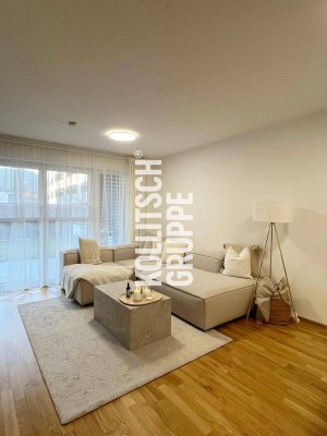Top-Investment: Stilvolle 2-Zimmer-Gartenwohnung mit Tiefgarage &amp; solider Mieterin.