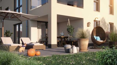 Neubauprojekt "Lauterecken.Wohnen" - 2ZKB-Wohnung mit Terrasse und Garten