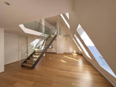 1060! Moderne 4-Zimmer DG-Maisonette mit Terrasse Nähe Naschmarkt!