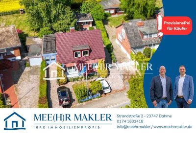 Einfamilienhaus mit 3 Wohnungen + Bungalow in Dahme/Ostsee zu verkaufen.