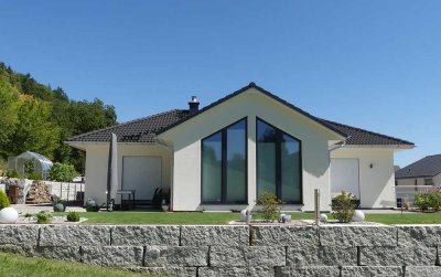 Erst BAUEN - dann ZAHLEN! - Bungalow Fertighaus: SH 136 WB - VAR. D