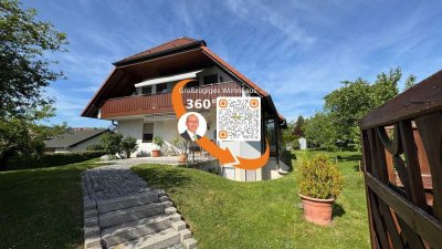 Gepflegtes 2-FH mit ausgebautem KG., Doppelgarage auf 1.728 m² Grst. in guter Lage von Vacha zu verk