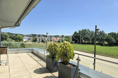 Ruhig gelegenes modernes Penthouse