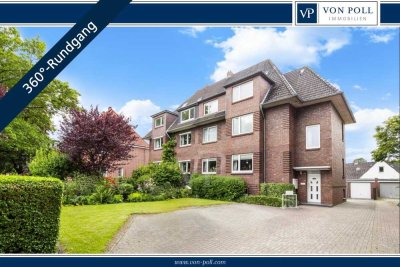 Villenviertel - Charmante Wohnung mit Garage und zwei Bädern