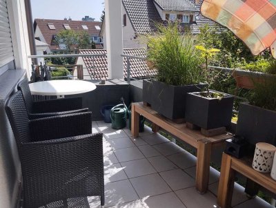 Ruhige 3,5 Zimmer WHG mit EBK, 2 Balkone und Tiefgaragenstellplatz in Bad Waldsee zu vermieten!