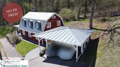 ATTRAKTIVES "SCHWEDENHAUS" IN TOP LAGE VON SAARBURG!