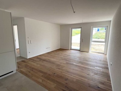 2,5 Zimmerwohnung mit Süd-Terrasse
Wohnung Nr. 2 mit Garten