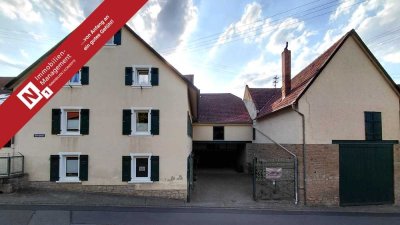 Ehemaliger Dreiseitenhof mit unzähligen Nutzungsmöglichkeiten und viel Charme