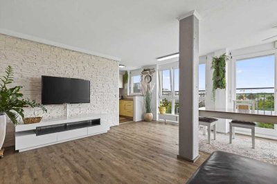 Lichtdurchflutete 2-Zimmer Wohnung mit Blick ins Grüne in Stuttgart