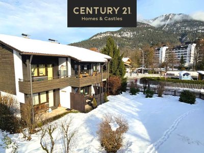 Dort Leben wo andere Urlaub machen- 3ZKB Wohnung in privilegierter Lage von Garmisch - Partenkirchen