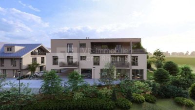 Zweizimmer-Staffelgeschosswohnung mit umlaufendem Balkon