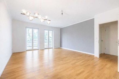 Vermietete 3-Zimmer-Stadtwohnung im Grünen mit Balkon und viel Potenzial