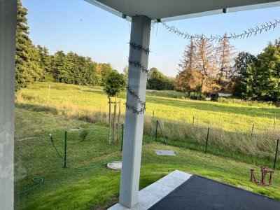 Idyllisch gelegen mit Blick ins Grüne EG-Wohnung mit Garten in Moorenweis /OT Eismerszell