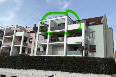 Schöne 1-Raum-Wohnung in Regensburg mit Südbalkon