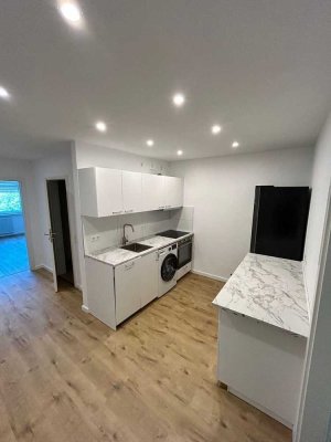 Neu sanierte 3 Zimmer Wohnung mit Bad, Küche und Balkon