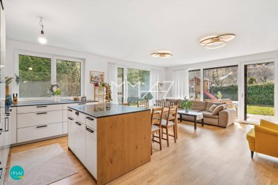 Gartenglück vor den Toren Wiens • Moderne 4-Zimmer Wohnung mit hochwertiger Ausstattung und großem Eigengarten mit Südterrasse!